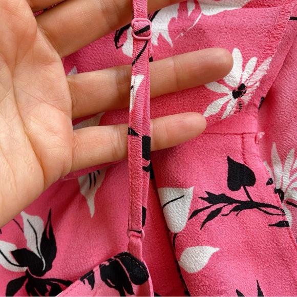 🌸 MARKS & SPENCER BOHO PINK MULTI SLIT MAXI DRESS! - Picture 8 of 13